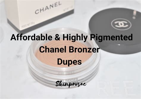 dupe chanel bronzer|chanel face wash dupe.